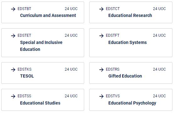 UNSW Education硕士课程预习攻略