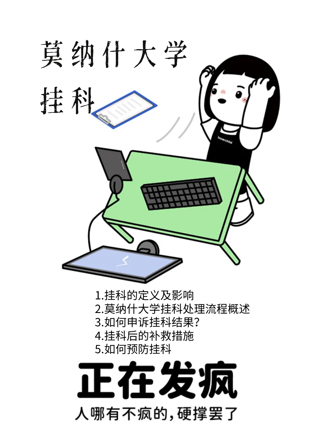 莫纳什大学挂科了怎么办？挂科处理流程！
