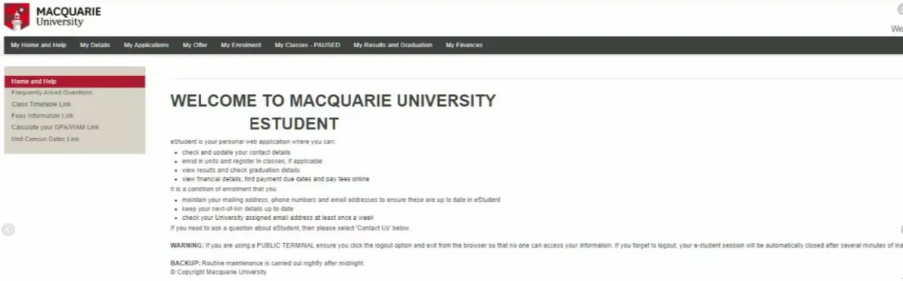麦考瑞大学怎么选课？新生选课注意啦！