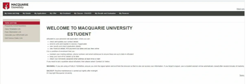 麦考瑞大学选课攻略大全！