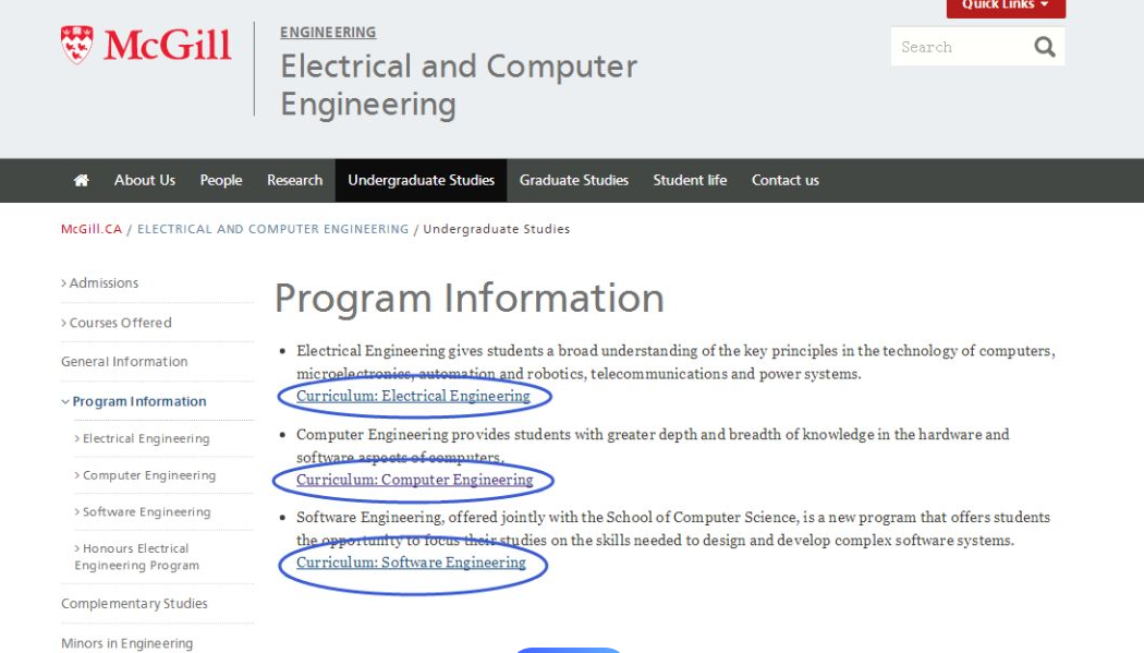 麦吉尔大学选课安排第一学期选课安排出炉！