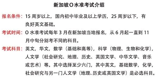 O水准适合中国留学生吗？(o水准是什么意思)