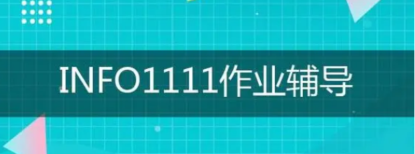 INFO1111作业课程学不会怎么办？有没有辅导老师？