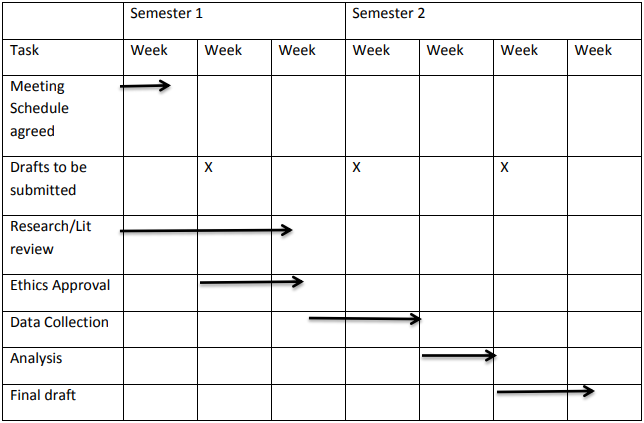研究生论文进度安排怎么写？