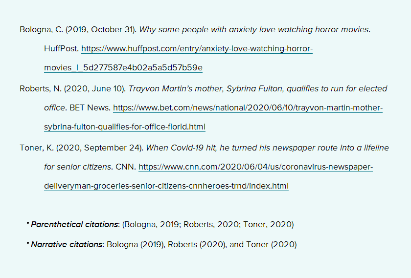 论文中网页引用怎么标注：APA引用方法