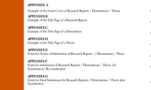 论文附录应该怎么写？