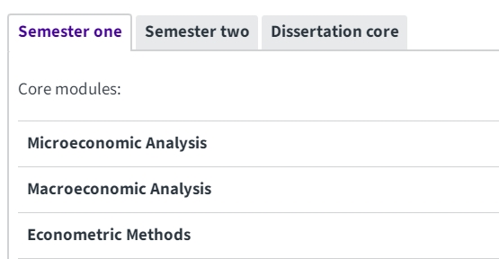 谢菲尔德大学Economics and Public Policy研究生课程预习指南