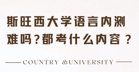 2024年斯旺西大学考试难度如何？