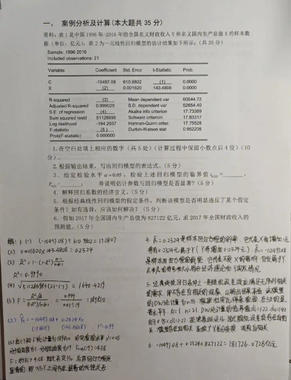 计量经济答案辅导机构有那些？