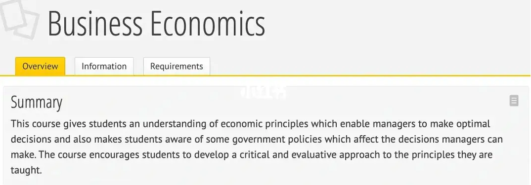 爱丁堡大学选课方法？和技巧有什么？