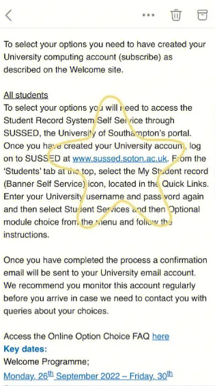 南安普顿大学怎么选课？大学一新生必备技巧！