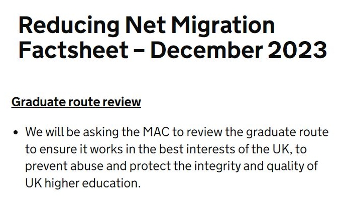 英国将限制PSW毕业生签证申请，成绩差恐面临严格审查！