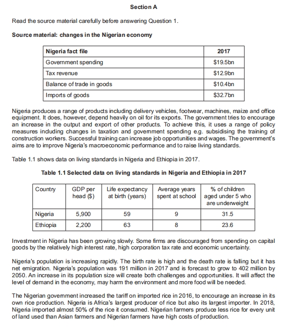 IG经济学课程辅导｜IGCSE经济考点梳理