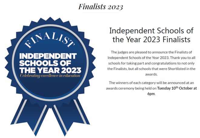2023英国年度最佳私校奖入围名单出炉！