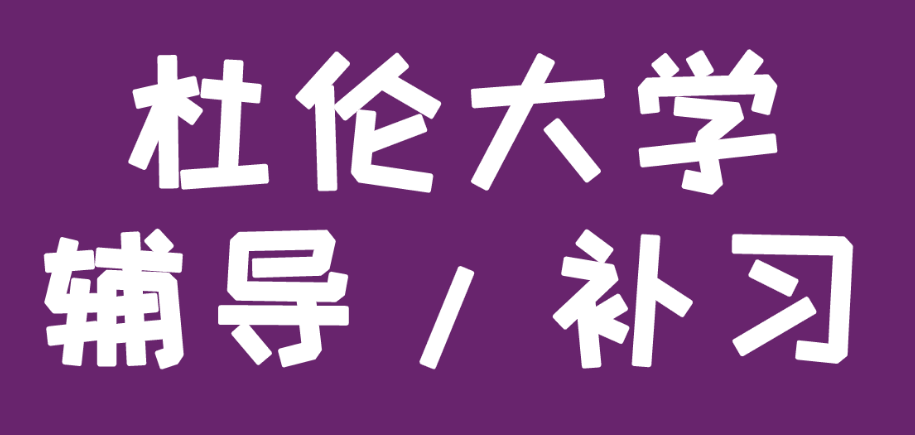 杜伦大学UD课程辅导机构有那些？