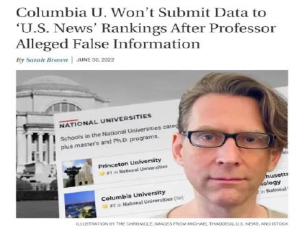 认怂了?U.S.News承诺将修改法学院排名方式！