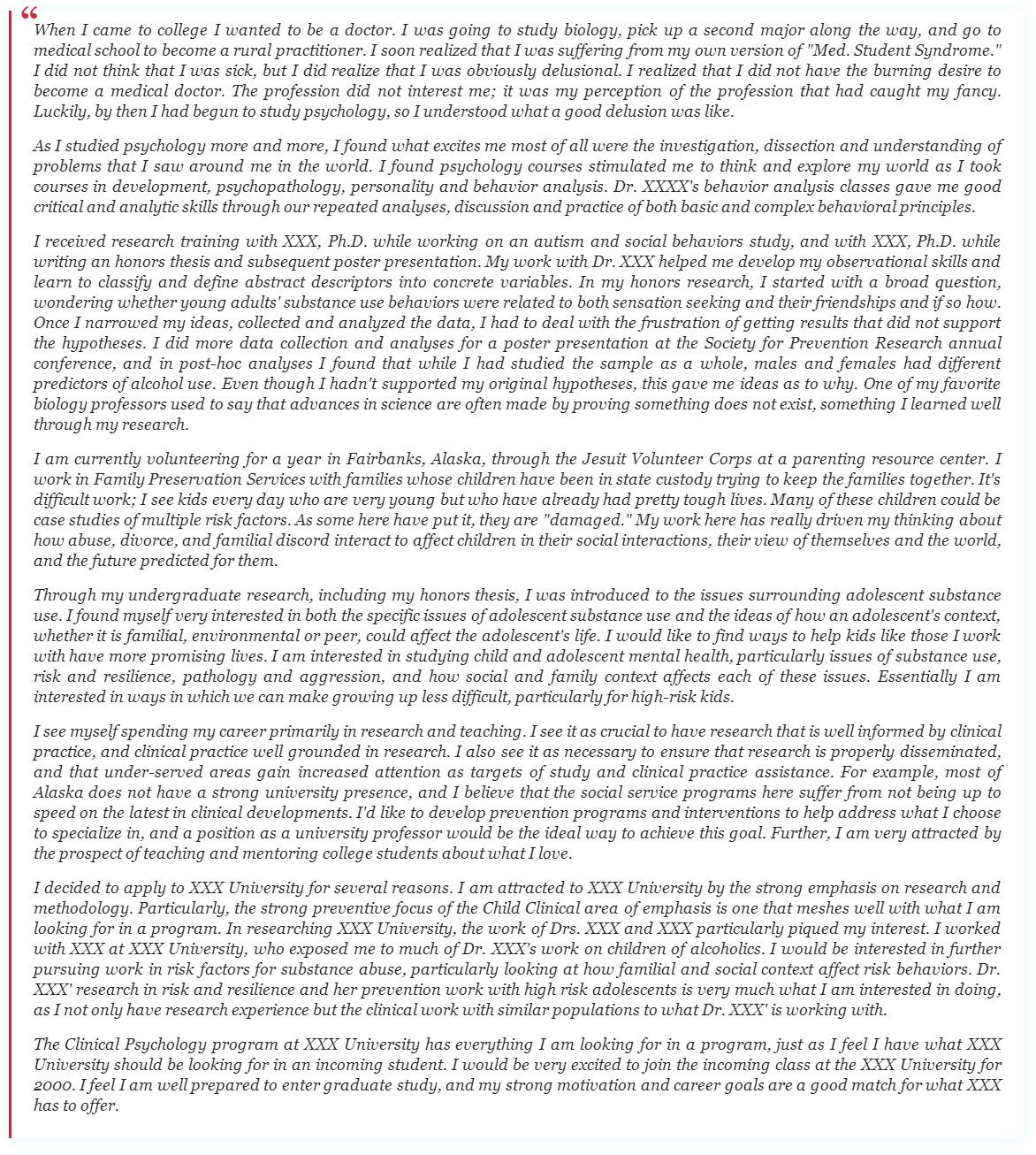 留学生研究生目的陈述模板及Statement of purpose内容解析